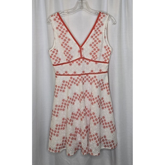 Blue Rain Dresses & Skirts - New NWT Francesca's Blue Rain eyelet white and red skater dress small feminine